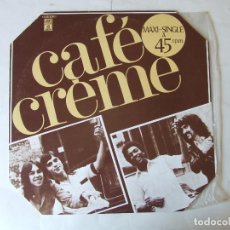 Discos de vinilo: MAXISINGLE VINILO CAFÉ CREME VERSIONES COVERS BEATLES EDICION ESPAÑOLA EXCELENTE ESTADO. Lote 280393588