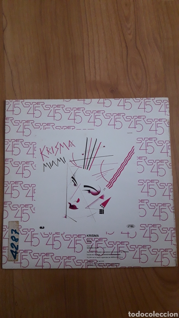 Discos de vinilo: KRISMA. MIAMI - Foto 2