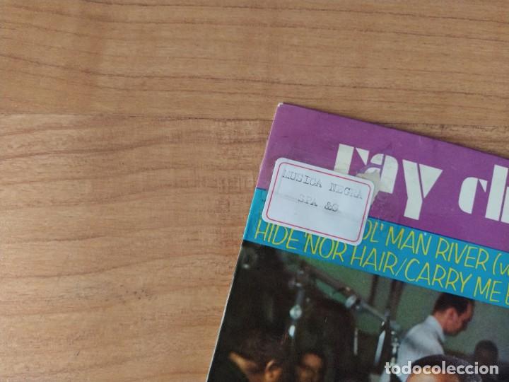 Discos de vinilo: Ray un CV Harley ep man river versi&oacute;n completa spa 1963 - Foto 3