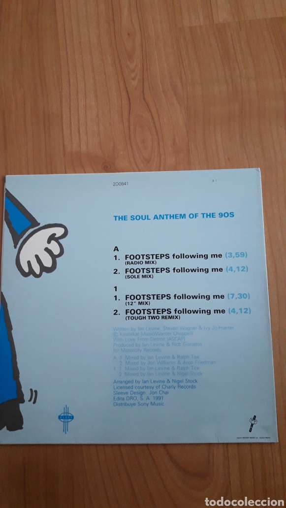 Discos de vinilo: FRANCES NERO. FOOTSTEPS - Foto 2
