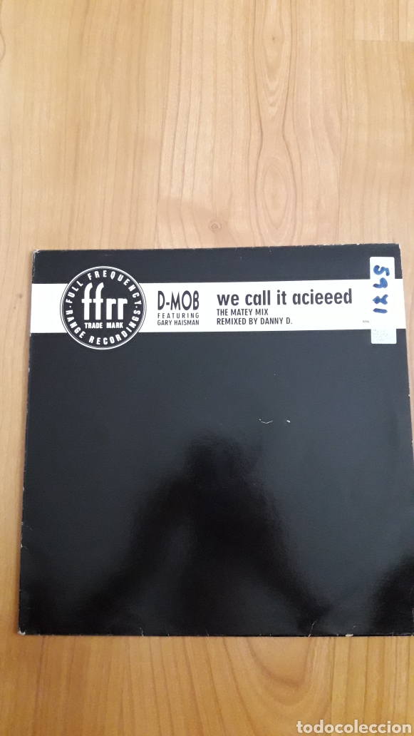 Discos de vinilo: D-MOB. WE CALL IT ACIEEED. GARY HAISMAN - Foto 1