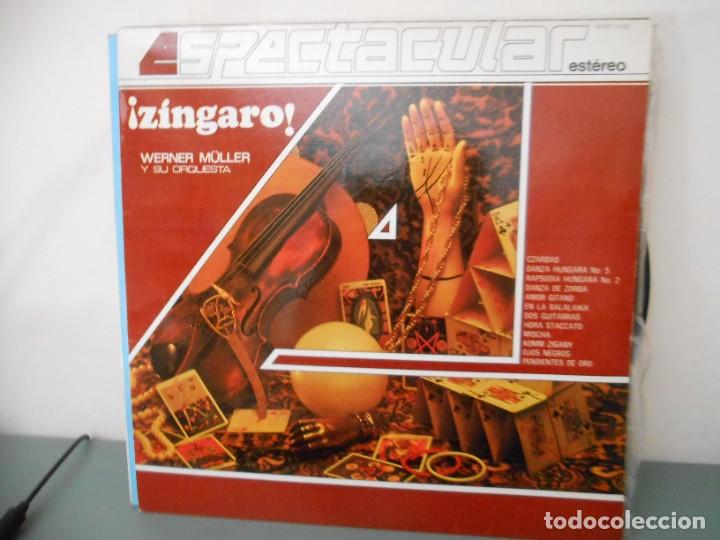 Discos de vinilo: &iexcl;ZINGARO! - WERNER MULLER Y SU ORQUESTA - Foto 1