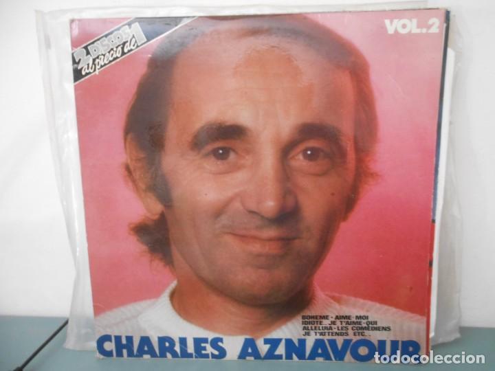 Discos de vinilo: CHARLES AZNAVOUR - VOL. 2. 2 DISCOS - Foto 1