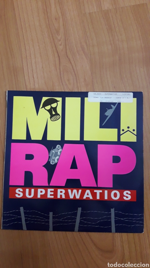 Discos de vinilo: SUPERWATIOS. MILI RAP - Foto 1