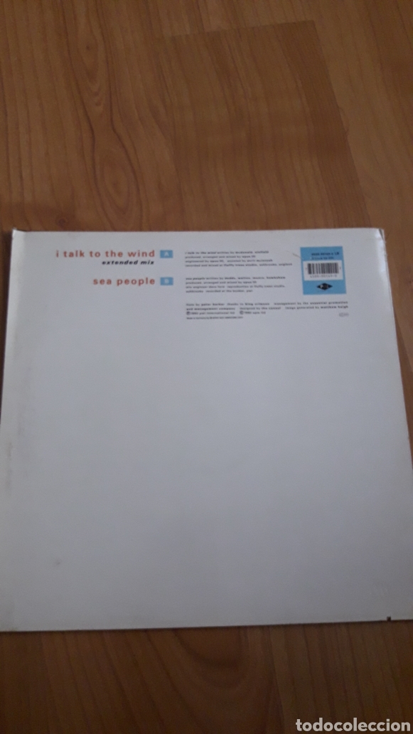 Discos de vinilo: OPUS III. I TALK TO THE WIND - Foto 2