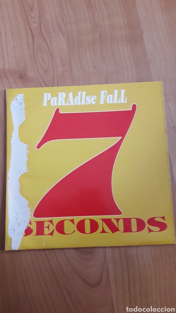 Discos de vinilo: PARADISE FALL. 7 SECONDS - Foto 1