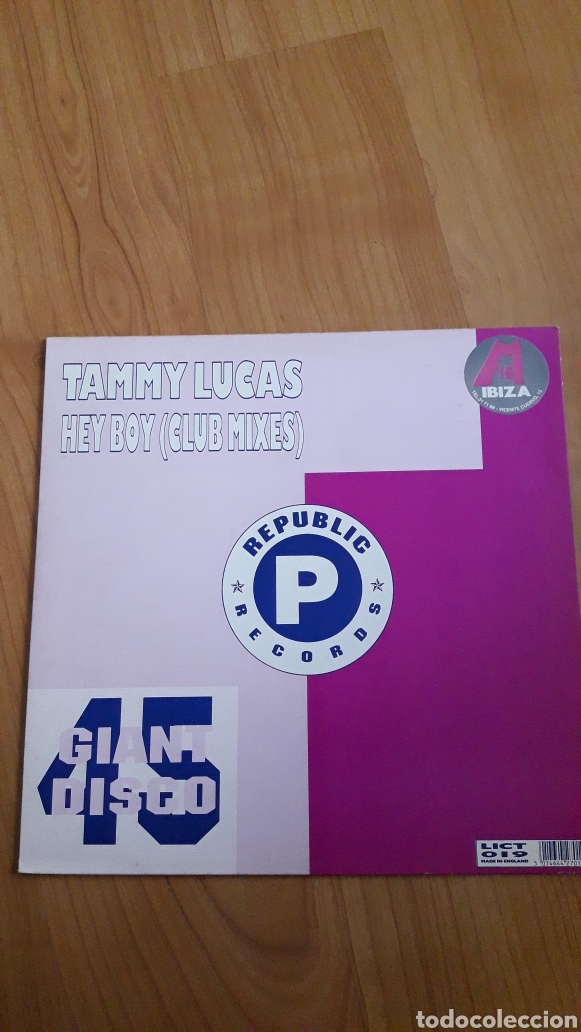 Discos de vinilo: TAMMY LUCAS. HEY BOY - Foto 2