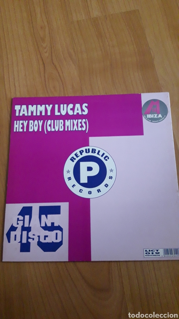 Discos de vinilo: TAMMY LUCAS. HEY BOY - Foto 1