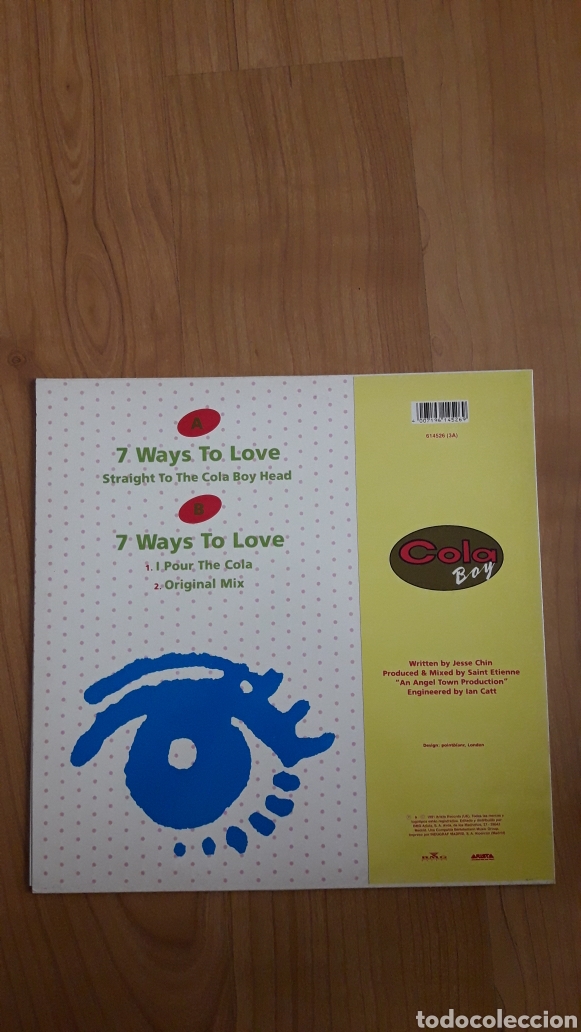 Discos de vinilo: COLA BOY. 7 WAYS TO LOVE - Foto 2