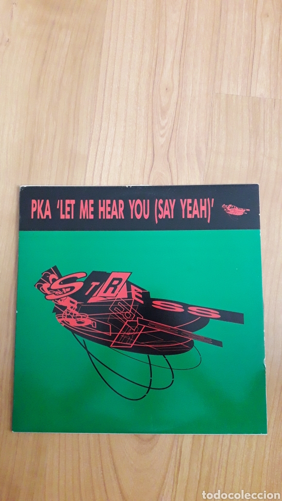 Discos de vinilo: STRESS. PKA. LET ME HEAR YOU - Foto 1