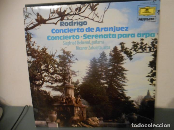 Discos de vinilo: RODRIGO - CONCIERTO DE ARANJUEZ - Foto 1