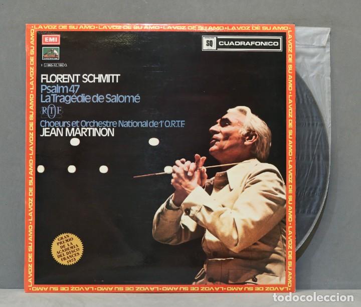 Vinyl records: LP. Florent Schmitt. Psalm 47, Op.38. La Trag&eacute;die De Salom&eacute;