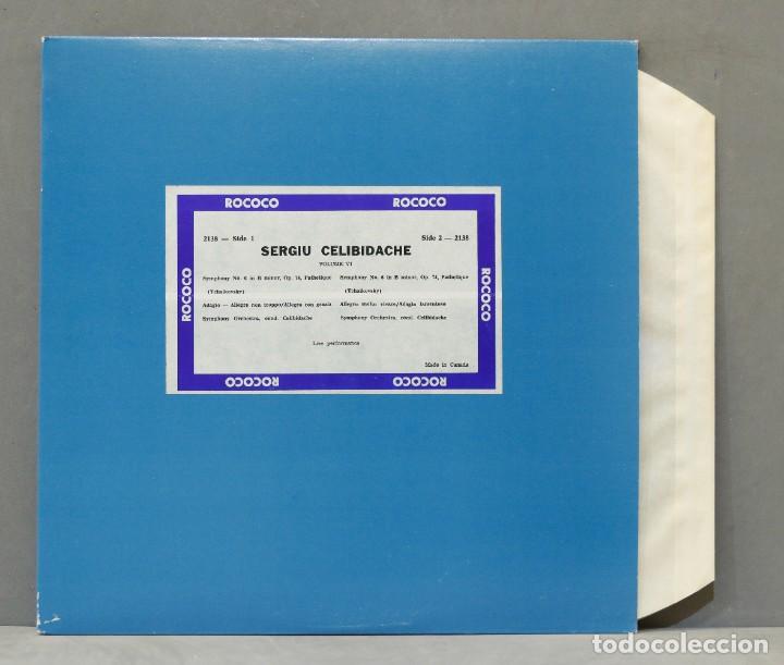 Discos de vinilo: LP. CELIBIDACHE VOL. VI. TCHAIKOVSKY - Foto 1