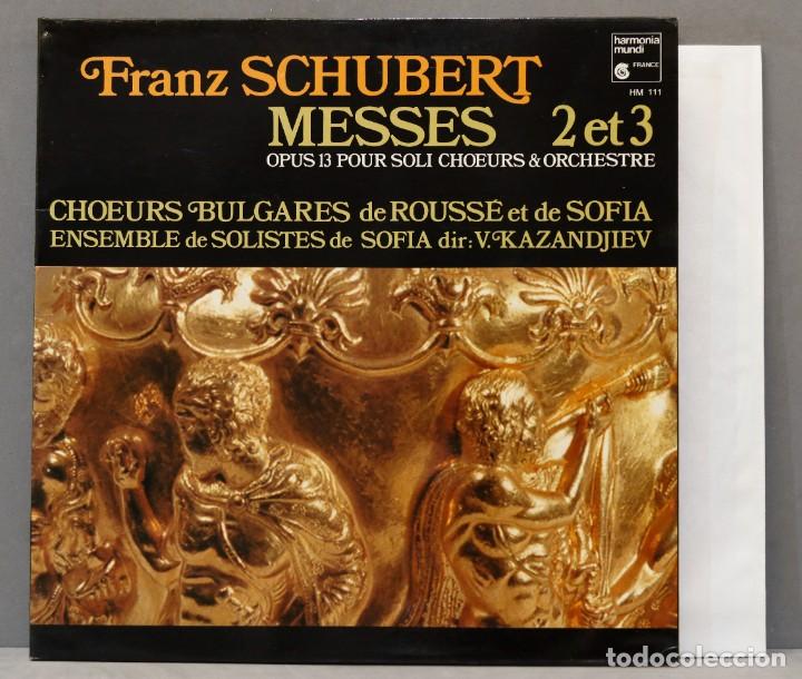 Discos de vinilo: LP. SCHUBERT. MESSES N&ordm; 2 ET 3 - Foto 1
