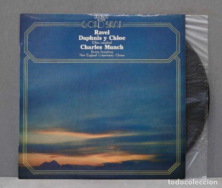 Discos de vinilo: LP. DAPHNIS Y CHLOE. RAVEL. MUNCH - Foto 1