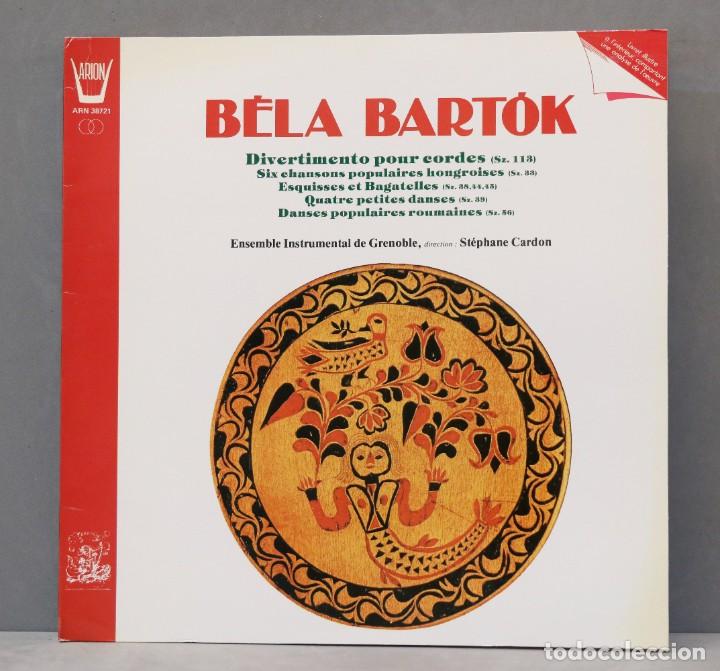 Discos de vinilo: LP. Bela Bartok. Divertimento Pour Cordes. CARDON - Foto 1