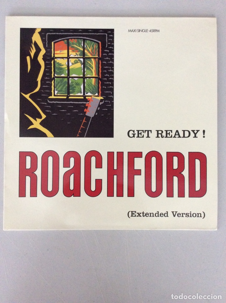 Discos de vinilo: Get ready! Roachford (extended versi&oacute;n) - Foto 1