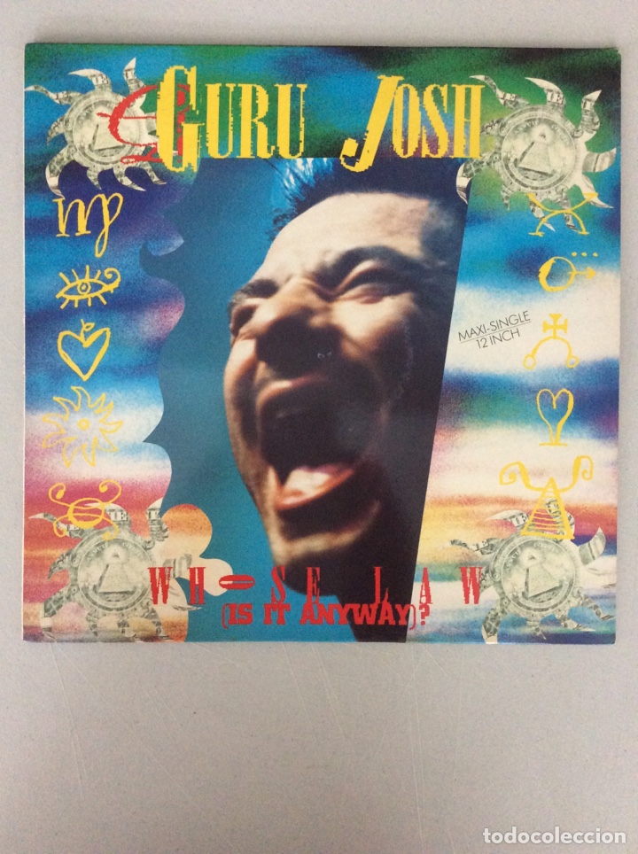 Discos de vinilo: Guru Josh. Whose law (is it anyway)? - Foto 1