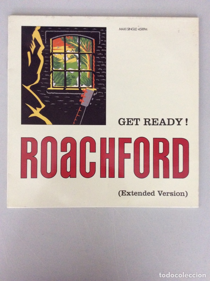 Discos de vinilo: Get ready! Roachford (extended versi&oacute;n) - Foto 1