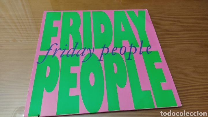 Discos de vinilo: Disco vinilo maxi single Friday People &rdquo;Friday People&rdquo; - Foto 1