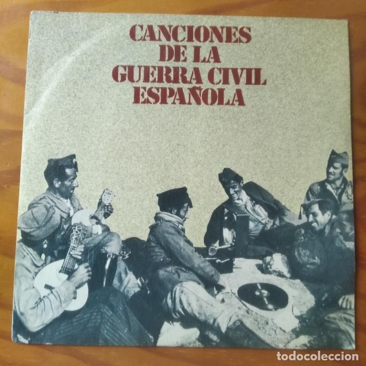 Discos de vinilo: CANCIONES DE LA GUERRA CIVIL ESPA&Ntilde;OLA - SINGLE