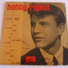 Discos de vinilo: BOBBY RYDELL WILD ONE Y TRES CANCIONES MÁS 1961