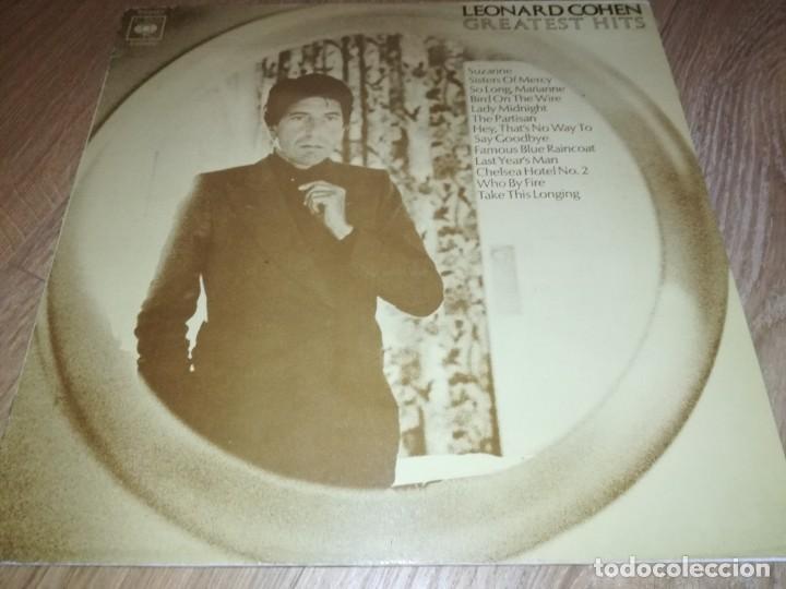 Discos de vinilo: LEONARD COHEN-GREATEST HITS-EDICION ESPA&Ntilde;OLA - Foto 1