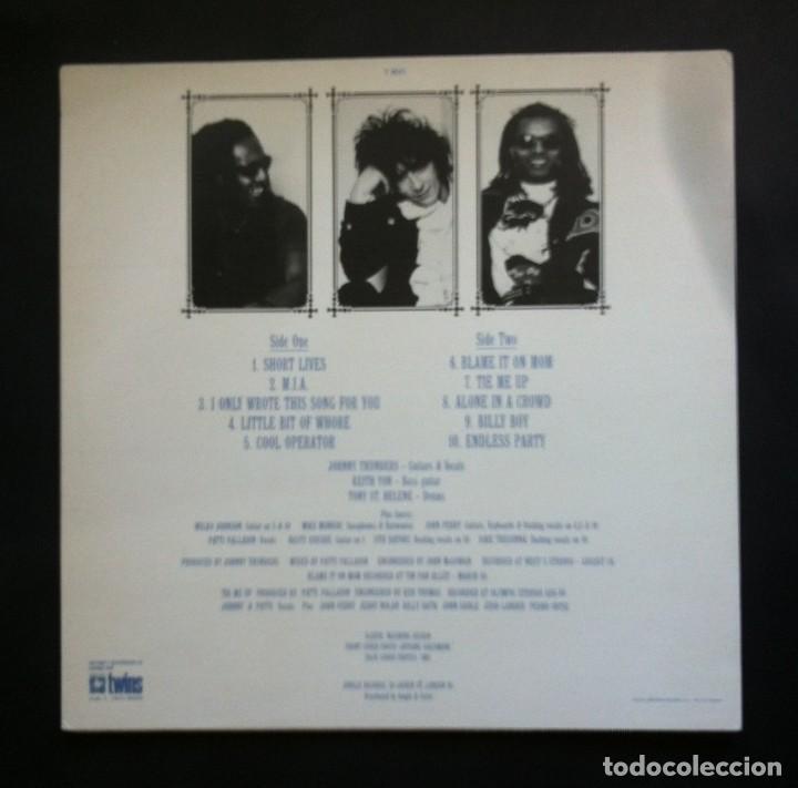 Discos de vinilo: JOHNNY THUNDERS - Que Sera, Sera - LP ESPA&Ntilde;OL REEDICION - TWINS - Foto 2