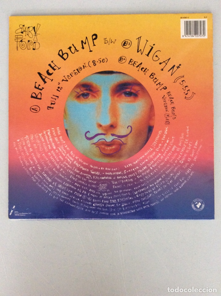 Discos de vinilo: Baby Ford. Beach bump - Foto 2