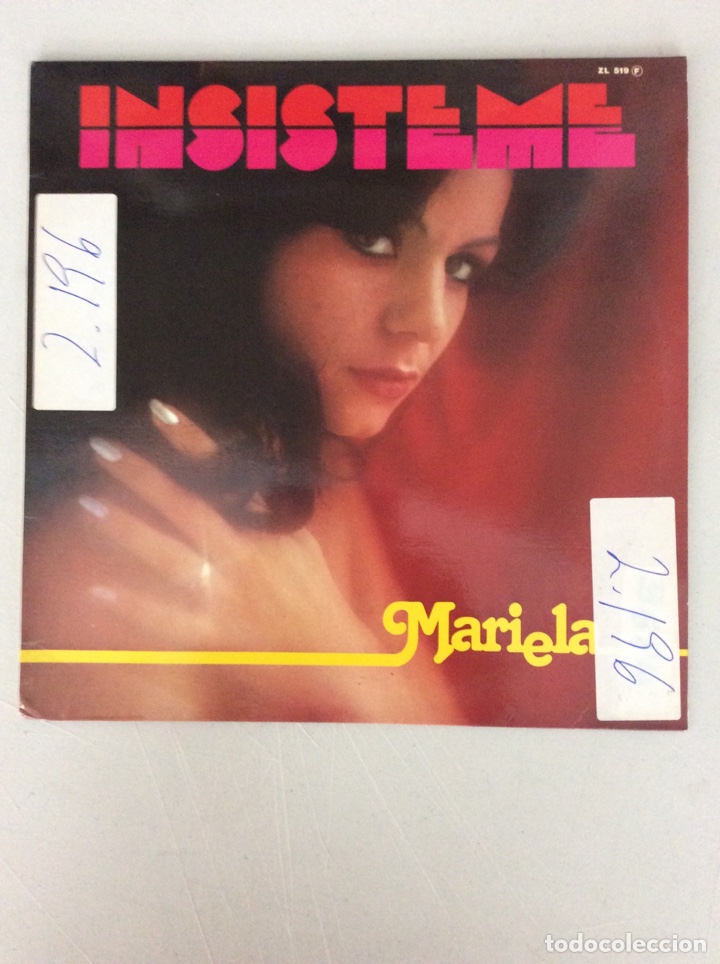 Discos de vinilo: Ins&iacute;steme. Mariela - Foto 1