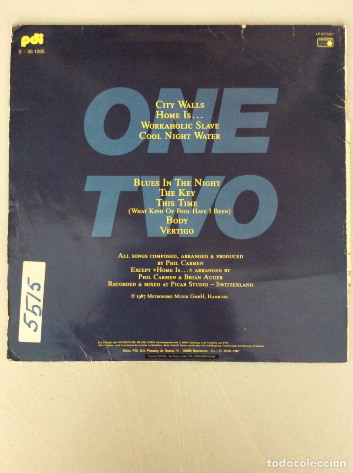 Discos de vinilo: City Walls. Phil Carmen - Foto 2