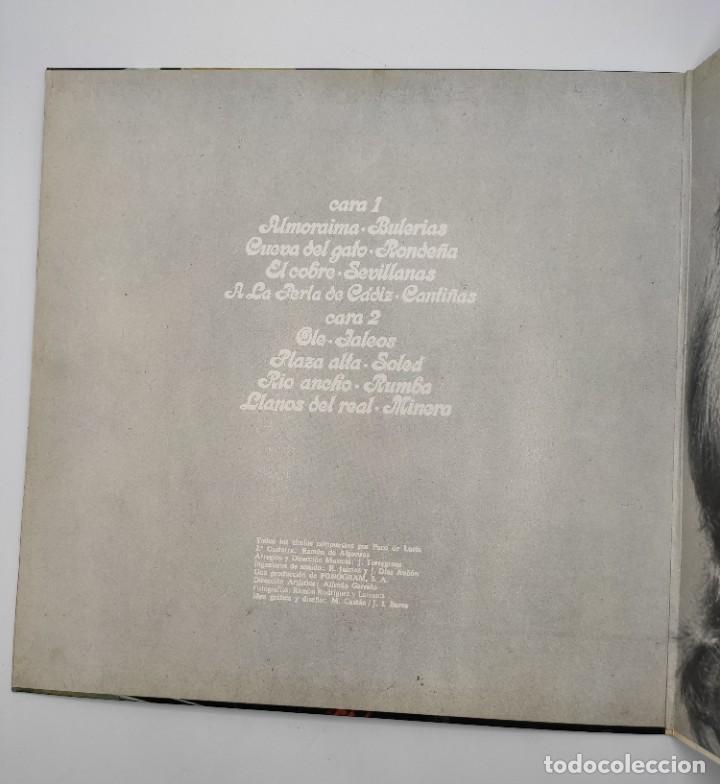 Discos de vinilo: Vinilo de Paco de Lucia, Al moraima. Discogr&aacute;fica: Philips. - Foto 4