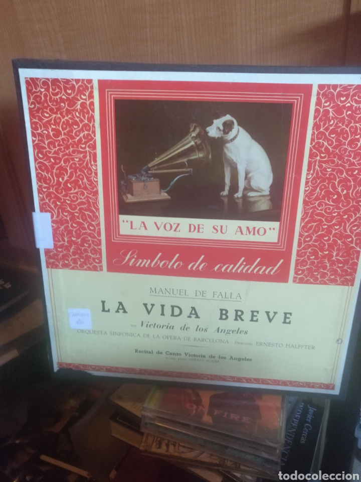 Discos de vinilo: Falla-De Los &Aacute;ngeles-Halfter 2 discos y libreto - Foto 1