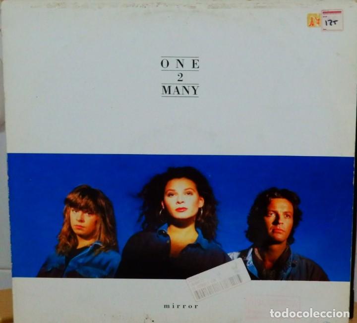 Discos de vinilo: One 2 Many * LP Vinilo * Mirror * Spain 1988 Synth-pop - Foto 1