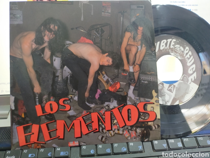 Discos de vinilo: Los elementos EP gracias t&iacute;o + 3 1992 - Foto 1