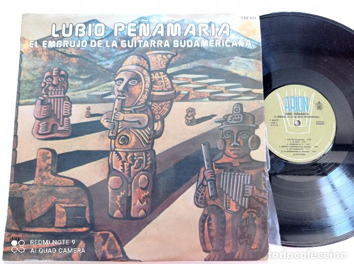 Dischi in vinile: LUBIO PE&Ntilde;AMARIA - El Embrujo De La Guitarra Sudamericana - LP HISPAVOX 1982 // DISCO DE VINILO