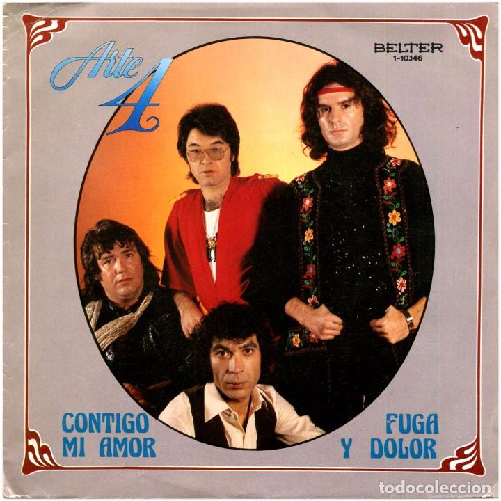 Discos de vinil: Arte 4 - Contigo mi amor - Sg Spain 1981 - Belter 1-10.146