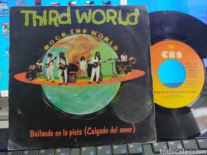 Discos de vinilo: Third world single bailando en la pista Espa&ntilde;a 1981 - Foto 1