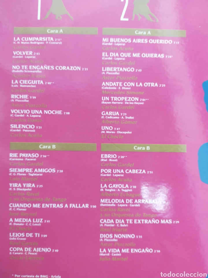 Discos de vinilo: El tango doble lp Espa&ntilde;a 1993 - Foto 2