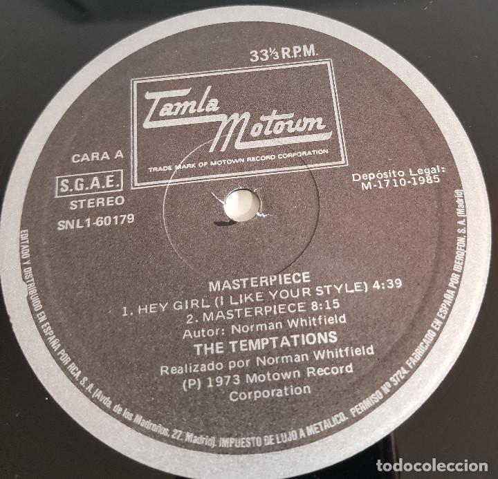 Discos de vinilo: TEMPTATIONS - MASTERPIECE - Foto 2