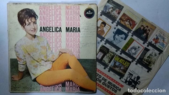 Disques de vinyle: ANGELICA MARIA EDI EDI 1ER LP A&Ntilde;OS 60S AUTOGRAFIADO ROCK MEXICANO