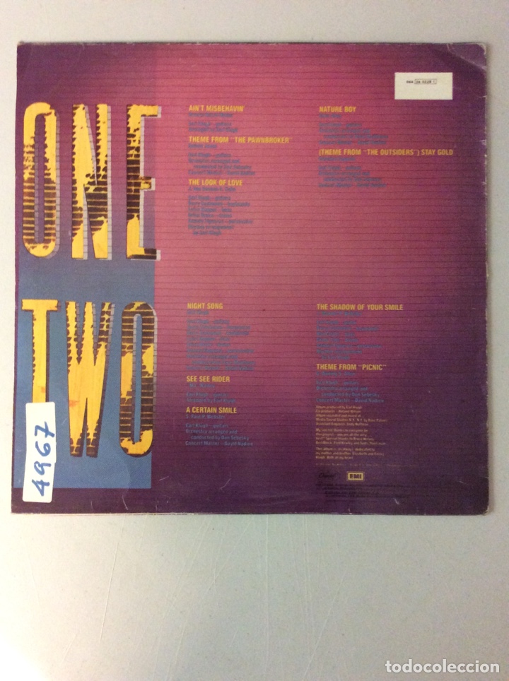 Discos de vinilo: Earl Klugh. Nightsongs - Foto 2