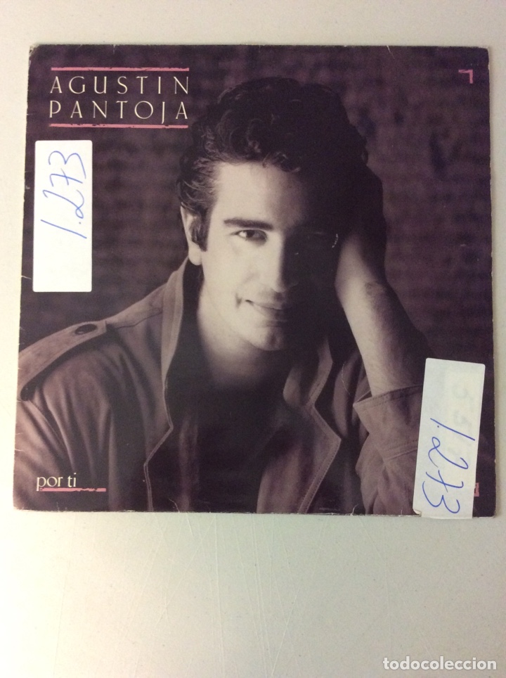 Discos de vinilo: Agustin Pantoja. Por ti - Foto 1