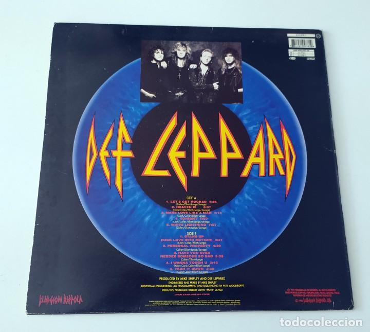 Discos de vinilo: LP DEF LEPPARD - ADRENALIZE - Foto 2