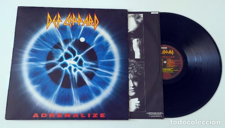 Discos de vinilo: LP DEF LEPPARD - ADRENALIZE - Foto 3