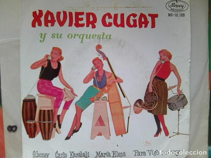 Discos de vinilo: Xavier Cugat - Siboney + 3 (Mercury, 1961) - Foto 1