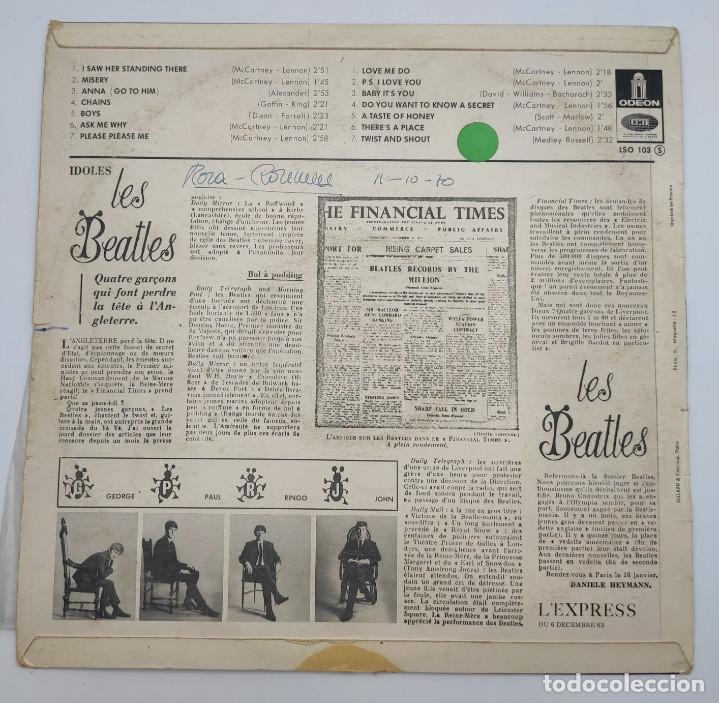 Discos de vinilo: Vinilo de The Beatles, N.1. Discogr&aacute;fica: Odeon. - Foto 3