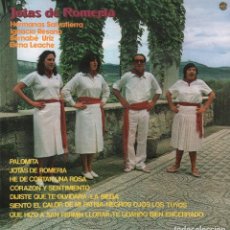 Disques de vinyle: JOTAS DE ROMERIA - HERMANAS SALVATIERRA, IGNACIO RESANO, BERNABE URIZ../ LP DIAL 1981 RF-9987. Lote 280829458
