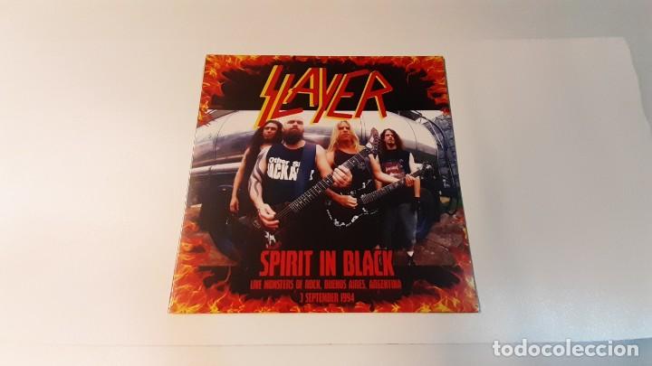Vinyl-Schallplatten: 0821- SLAYER - SPIRIT IN BLACK - LP VINILO NUEVO PRECINTADO.
