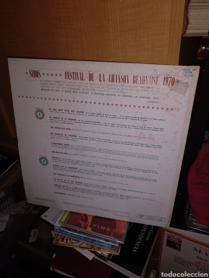 Discos de vinilo: Festival de la chanson bearnaise 1970 - Foto 2